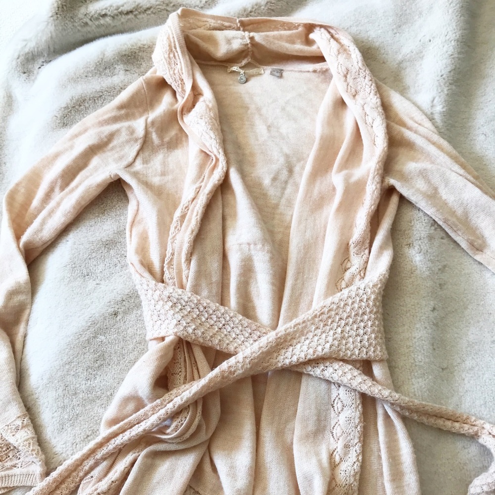 Anthropologie Knitted and Knotted Sweater Cardigan